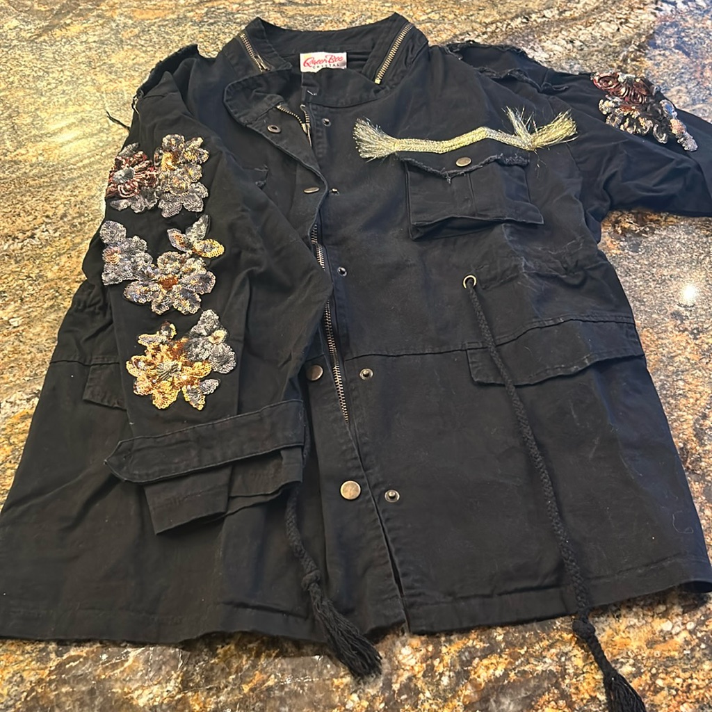 Black Cargo Jacket